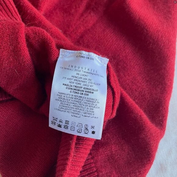 Moncler Cashmere Crewneck Sweater - Picture 4 of 6